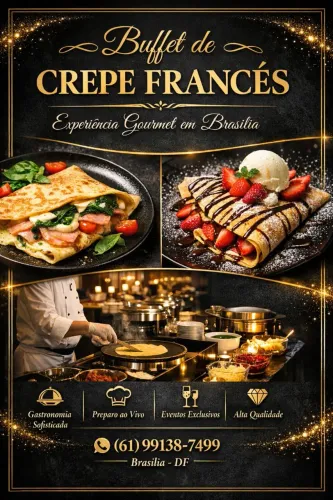 Buffet de crepe francês