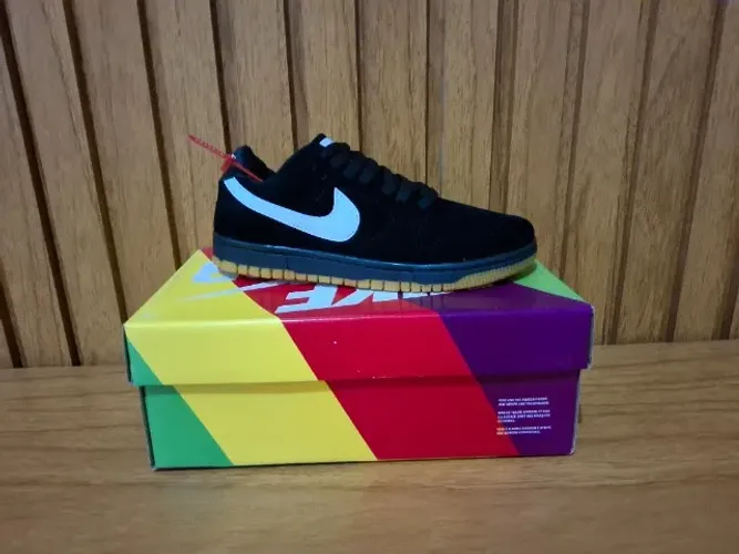 Tênis Nike SB Dunk Low Pro "Fog" Preto - R$ 80,00 - (LEIA A DESCRIÇÃO)
