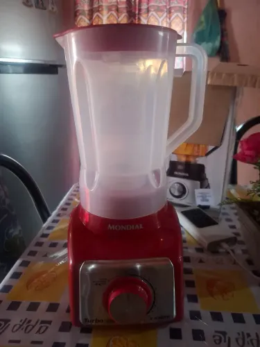 Mondial Turbo Inox vermelho