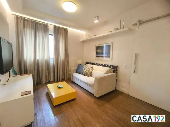 Apartamento com 1 dormitório para alugar, 50 m² por R$ 5.105,22/mês - Jardim Paulista - Sã