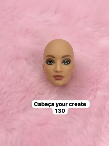 Cabeça barbie YOUR CREATE