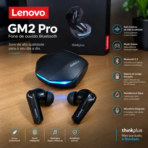 Fone Bluetooth GM2 Pro(Original e Lacrado)