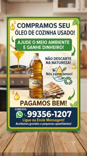 Óleo Cozinha Usado