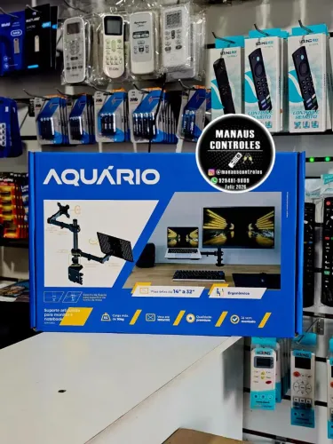 Suporte para monitor e notebook articulado