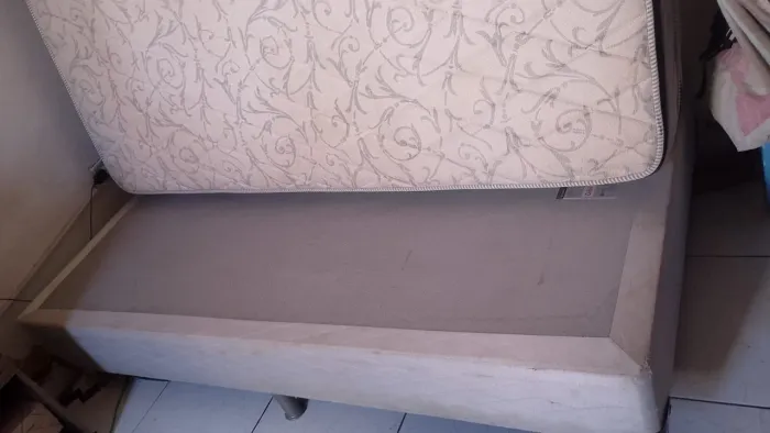 Cama box solteirão
