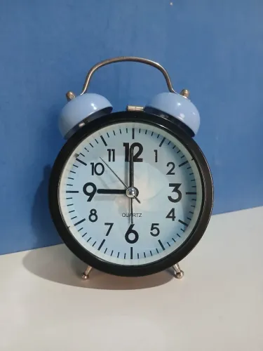 Relógio Despertador Twin Bell para Decoração