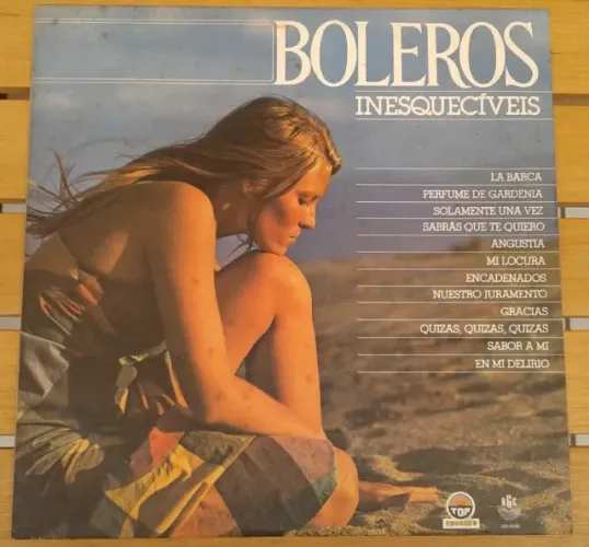 Lp Boleros Inesquecíveis Vol. 1 Vinil 1984 Rca 12 Faixas Estandar