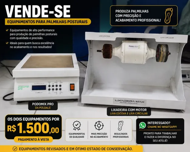 Kit palmilhas posturais