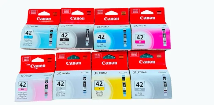 Canon Kit de Tintas CLI -42 para Canon Pro-100 Lacrados Originais