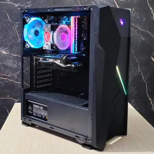 PC Gamer Ryzen 7 2700, RX 580 8GB, 16GB RAM, SSD 480GB, B450, Gabinete Pichau Kronen