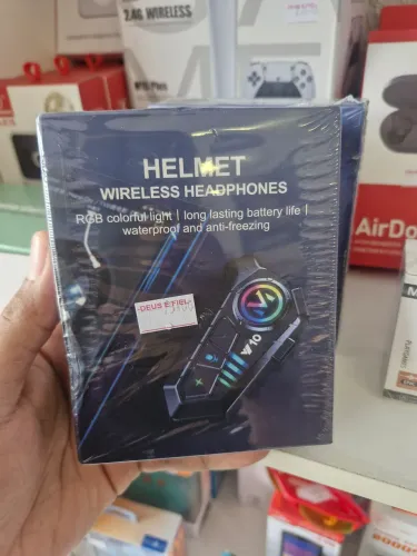 Fone capacete Bluetooth 