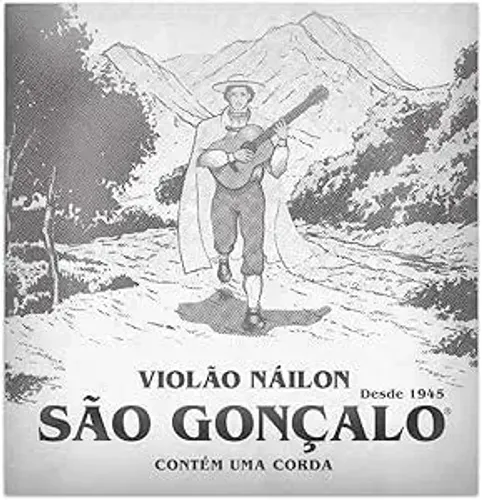 CORDA 3a SOL NYLON CRISTAL P/VIOLAO SAO GONÇALO