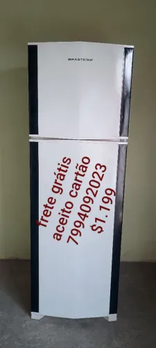 Brastemp Frost Free duplex 340L EXCELENTE $1.199 frete grátis *23 aceito cartão