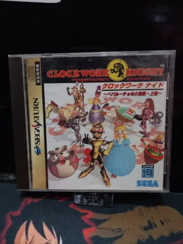 Jogo Clockwork Knight Original Sega Saturno