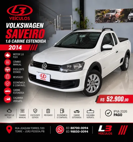 Volkswagen Saveiro 1.6 MI Total Flex 8V CE 2014