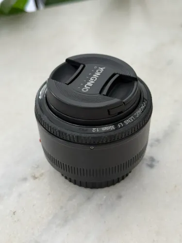 Lente Yongnuo 35mm para Canon