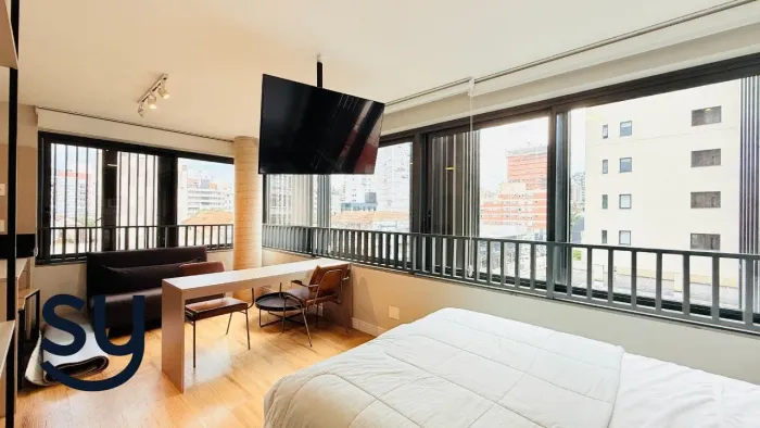 Apartamento totalmente mobiliado no GO 24.