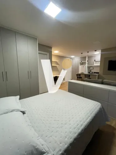 Flat para Locação em Presidente Prudente, Jardim Aquinópolis, 1 dormitório, 1 suíte, 1 ban