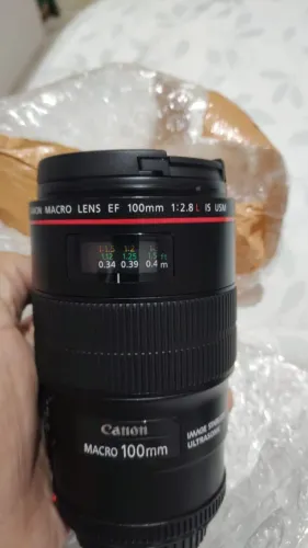 Lente Canon 100mm 2.8 L IS USM