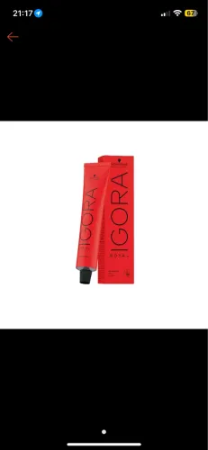 Tinta Igora Royal 7.77 Louro Médio Cobre Extra