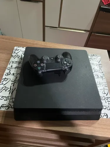 Ps4 slim com controle original 