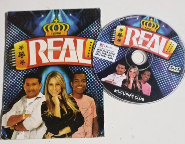DVD banda Forró Real ao vivo 