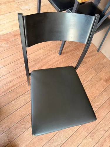 Vendo cadeira ferro banco acolchoado