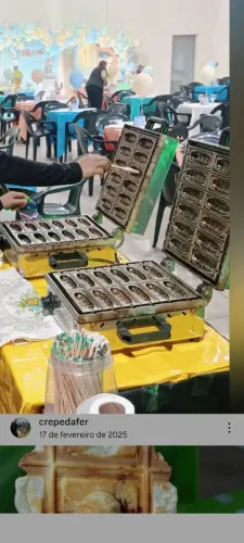 Vendo máquina de Crepe no Palito