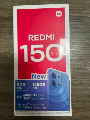 Celuolar Redmi 15C mint green 4gb RAM 128gb
