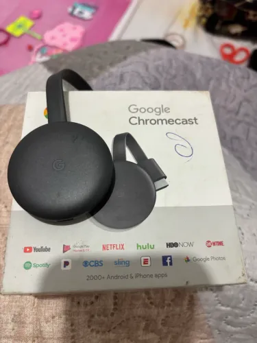 Google Chromecast 3a Geração Original com Caixa
