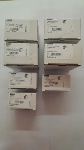 Lote material elétrico Siemens (novo)