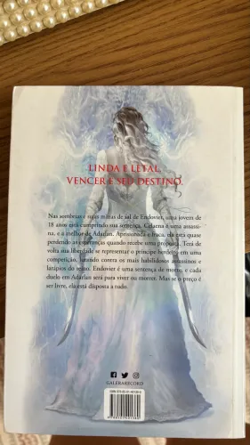 Trono de Vidro (Vol. 1) - Sarah J. Maas - Pouco Usado ?