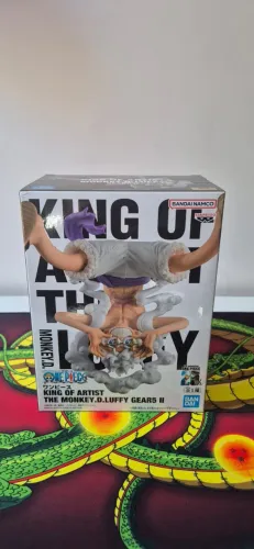 Action Figure Banpresto One Piece Monkey D. Luffy Nika Gear 5 King of Artist Ver.2