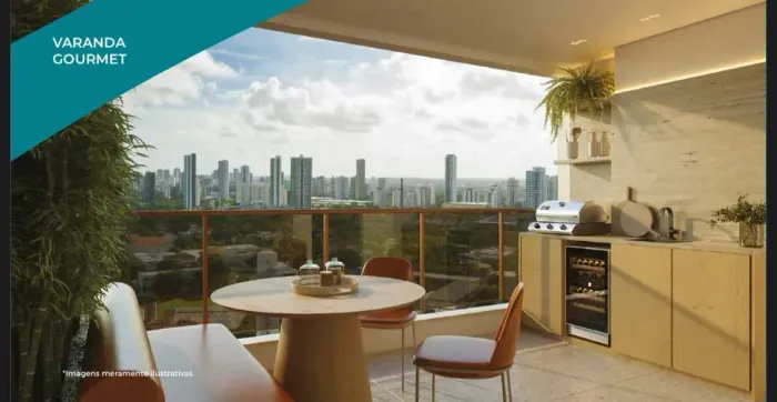 Apartamento com 3 quartos, suíte e vaga de garagem na Ilha do Retiro - Recife - PE