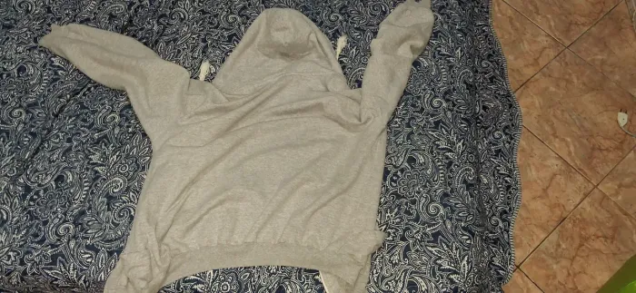 Jaqueta Adidas Cor Cinza Tamanho M