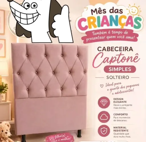 Cabeceiras Infantil Solteiro Preços Promocionais 