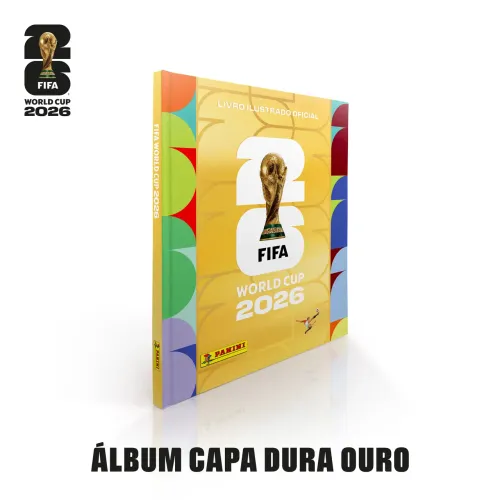 Álbum Capa Dura Ouro | Copa do Mundo 2026
