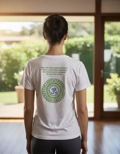Camiseta Carl Jung Yoga The Smoke of The Dragon