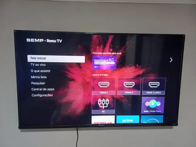 Vendo smart tv 43 polegadas semp
