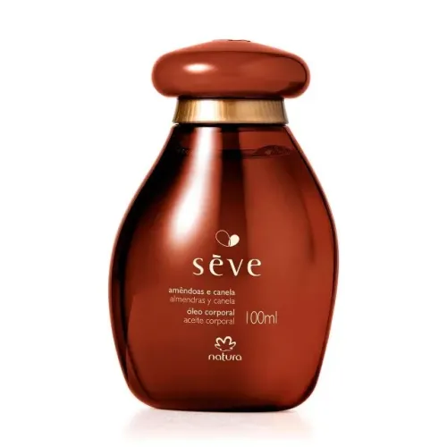 óleo Seve Amêndoas e Canela 100 ml Natura