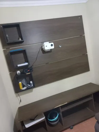 Rack e painel de tv