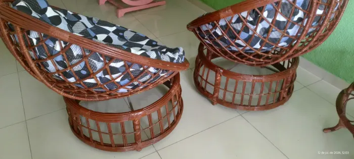 Jogo de cadeira de terraço