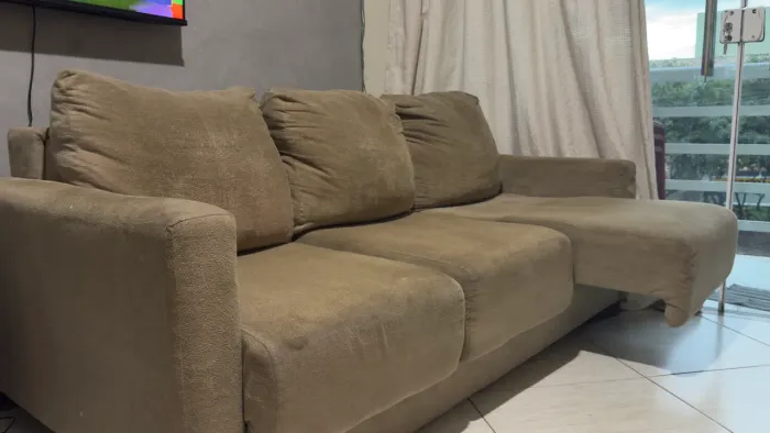 Sofá retrátil 3 lugares