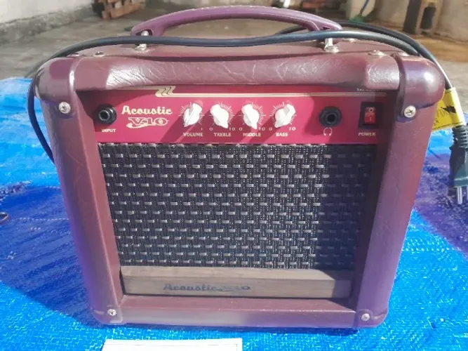 Amplificador Cubo Meteoro P/ Violao Acoustic V10 W Rms