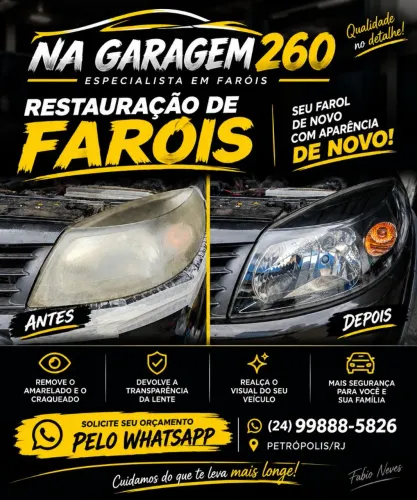 Restauração de Faróis
