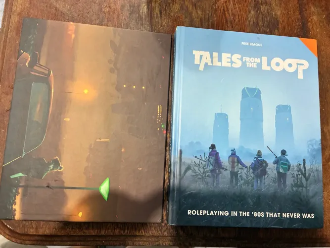 Livro RPG Tales From The Loop edição de colecionador em inglês