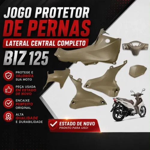 Jogo de pernas completa Biz 125