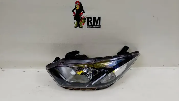 Farol Onix Prisma Esquerdo 2016 A 2018 Máscara Negra S/ Led Esquerdo/motorista