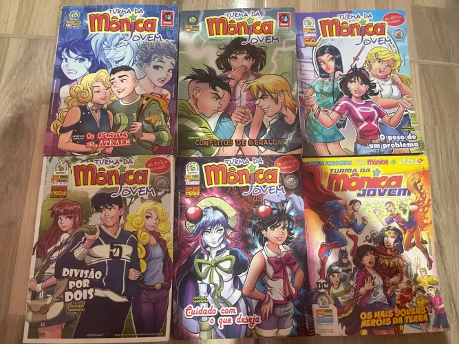 6 gibis turma da monica jovem