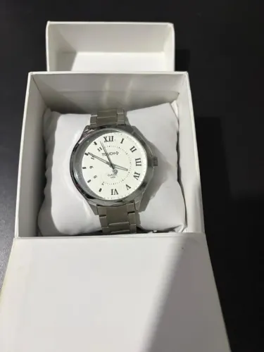 Relógio TOUCH Classic Quartz Masculino Aço 5ATM Novo na Caixa